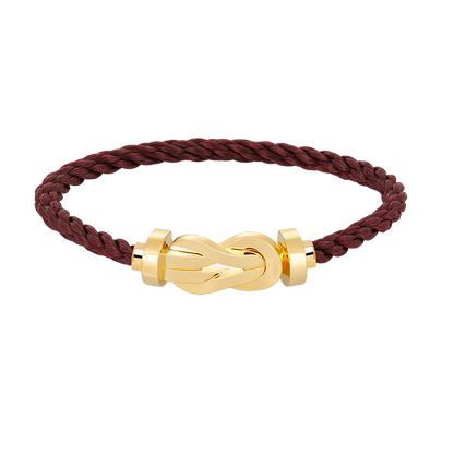 [baslovejewels]CHANCE LARGE 8 FIGURE BUCKLE NO DIAMOND BRACELET GOLD