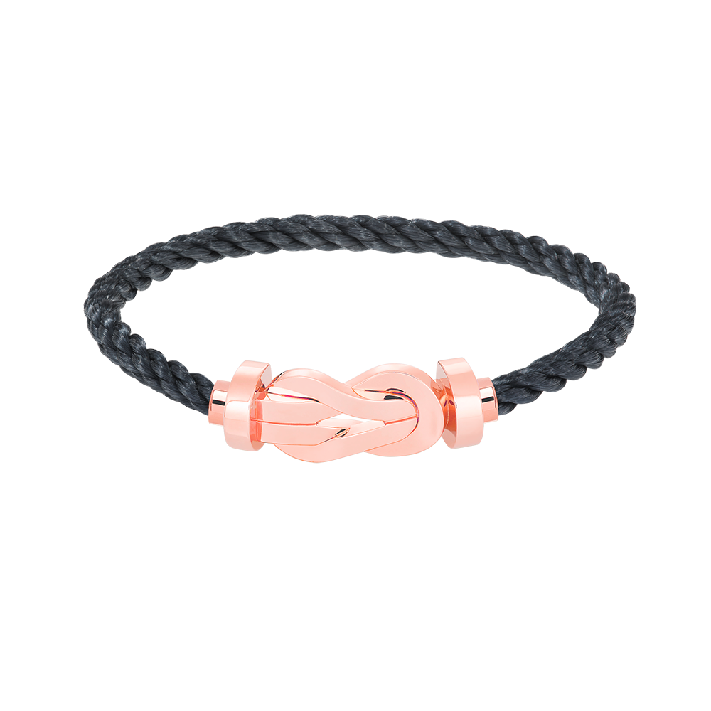 [Basjewels]CHANCE LARGE 8 FIGURE BUCKLE NO DIAMOND BRACELET ROSE GOLD