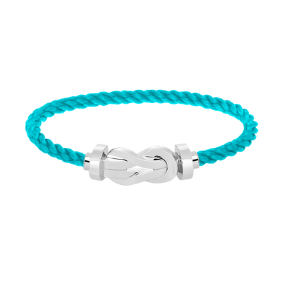 [baslovejewels]CHANCE LARGE 8 FIGURE BUCKLE NO DIAMOND BRACELET SILVER