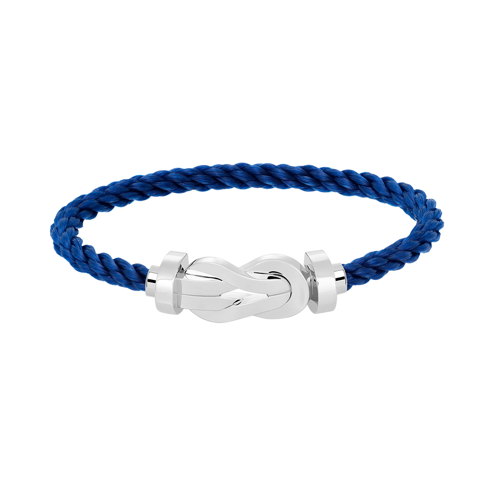 [baslovejewels]CHANCE LARGE 8 FIGURE BUCKLE NO DIAMOND BRACELET SILVER