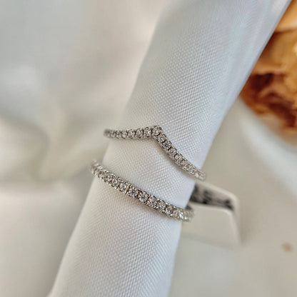 [baslovejewels]Elaborate Tennis Band Ring