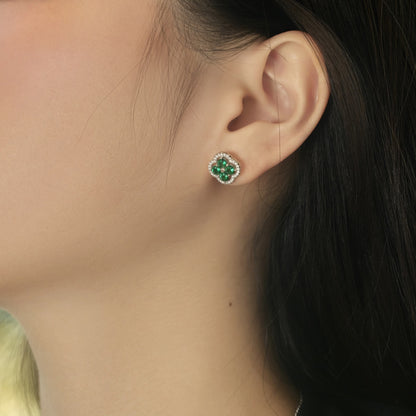 [BASLOVE]Four-Leaf Clover Exquisite Earrings