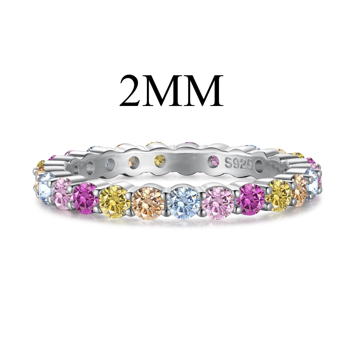 [baslovejewels]Elegant Vivid Round Cut Daily Ring