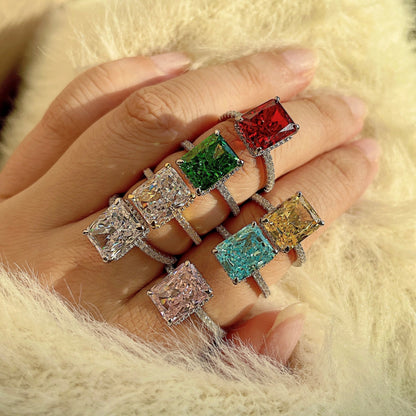 [baslovejewels]4.0 Carat Luxurious Engagement Ring