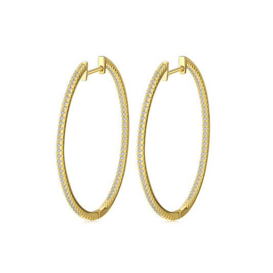 [BASLOVE]Popular Large Hoop Earrings