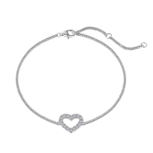 [baslovejewels]Heart Shape Lover Bracelet