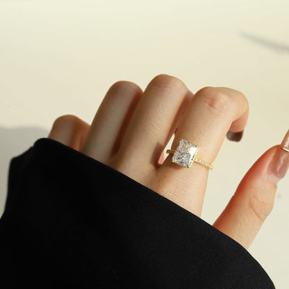 [baslovejewels]4.0 Carat Luxurious Engagement Ring