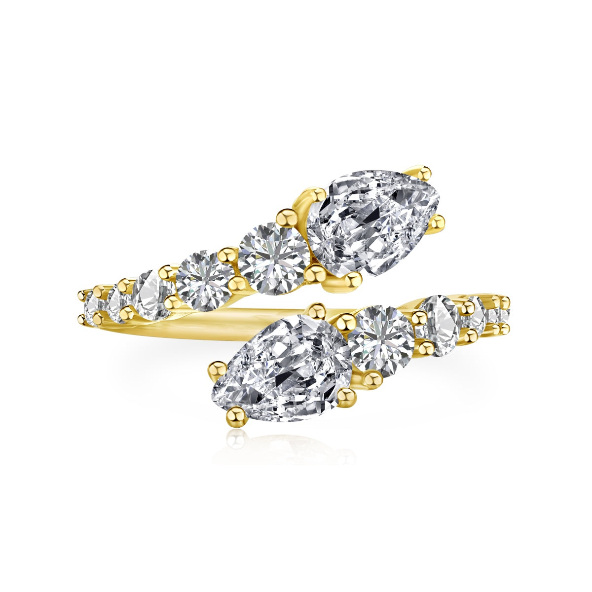 [baslovejewels]Delicate Lively Snake Shape Daily Ring