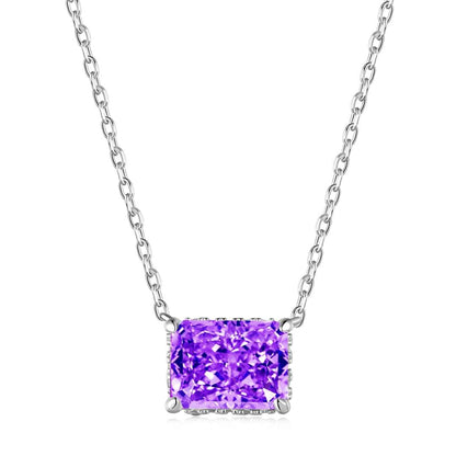 [baslovejewels]Luxurious Square Shape Colorful Necalack