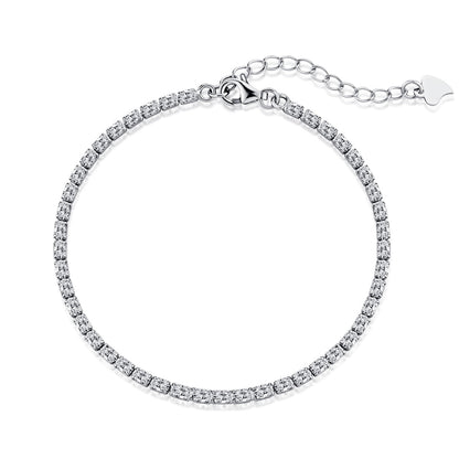 [baslovejewels]Elegant Emerald Cut Daily Bracelet