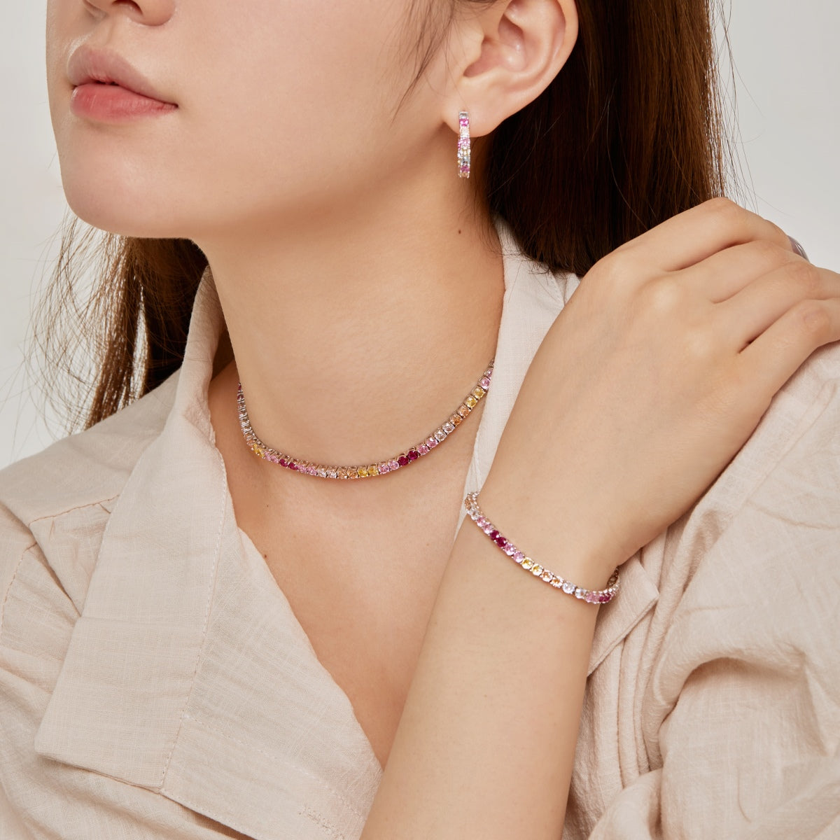 [baslovejewels]Unique Round Cut Daily Earrings