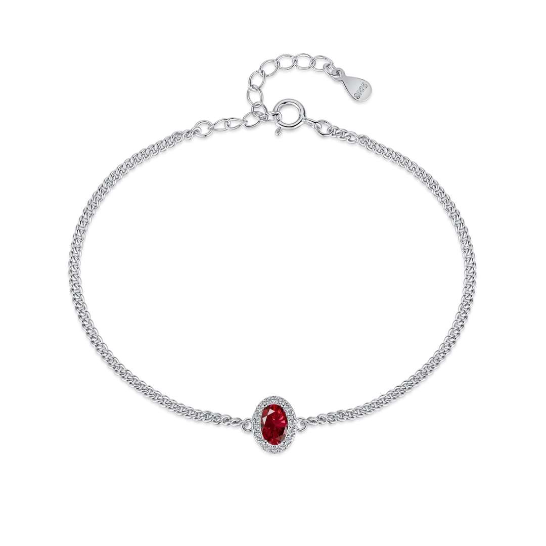 [baslovejewels]Exquisite Oval Shape Bracelet