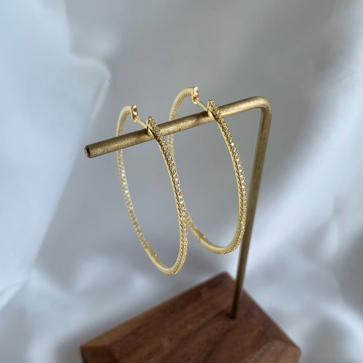 [BASLOVE]Popular Large Hoop Earrings