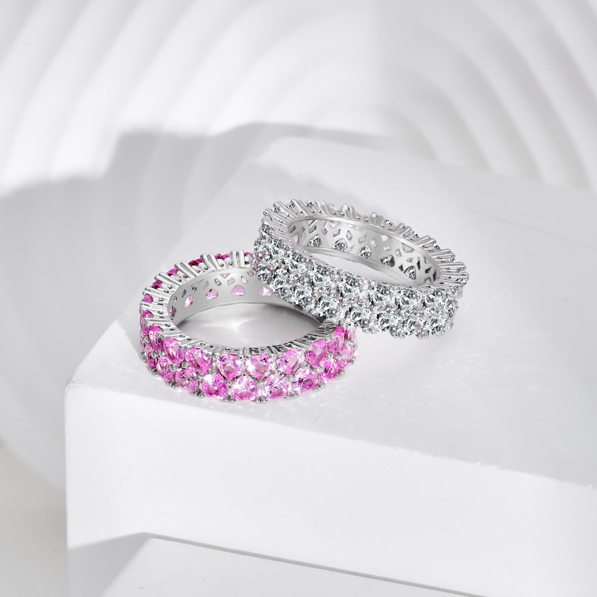 [baslovejewels]Sparkling Full Heart Ring