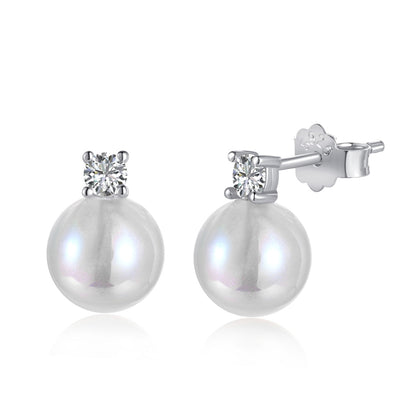 [baslovejewels]Symphony Mermaid Pearl Earrings