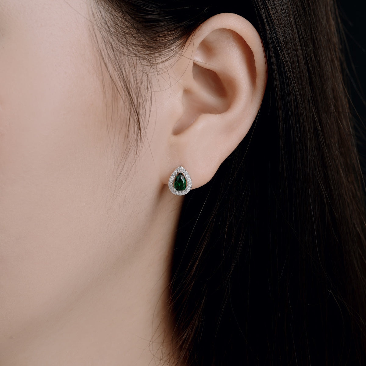 [baslovejewels]Luxurious Water Drop Shape Earrings