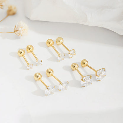 [BASLOVE]Unique U-Shaped Ear Bone Earrings