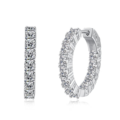 [baslovejewels]Unique Round Cut Daily Earrings