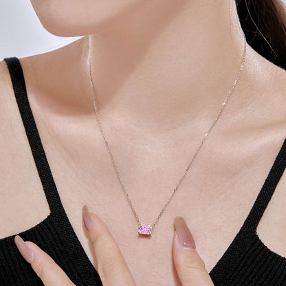 [baslovejewels]Luxurious Square Shape Colorful Necalack