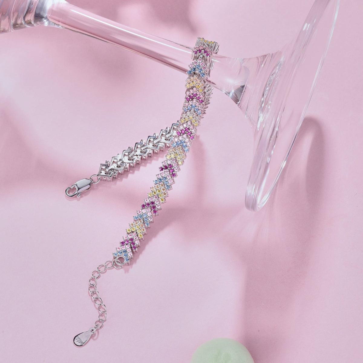 [baslovejewels]Ornate Sparkling Round Cut Party Bracelet