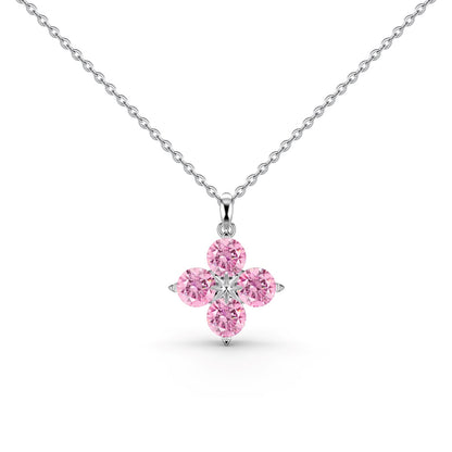 [BASLOVE]Four-Leaf Clover And Eight-Pointed Star Necklace