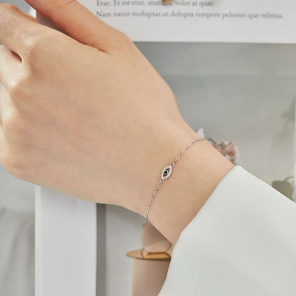 [baslovejewels]Evil Eye Shape Necklace