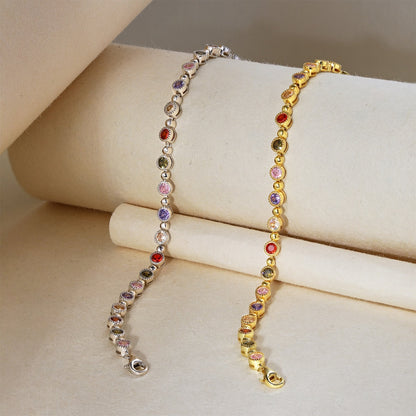 [baslovejewels]Sparkling Exquisite Round Cut Party Bracelet
