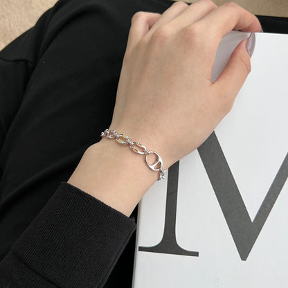 [baslovejewels]Dazzling Colorful Daily Bracelet