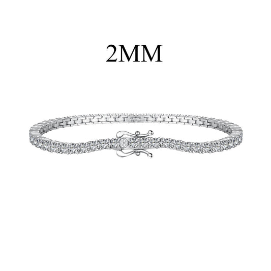[baslovejewels]Dazzling Exquisite Round Cut Daily Bracelet