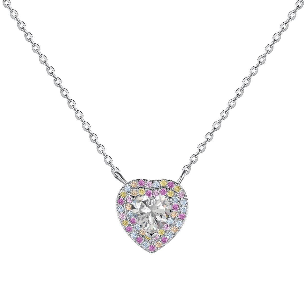 [baslovejewels]Exquisite Heart Shape Necklace