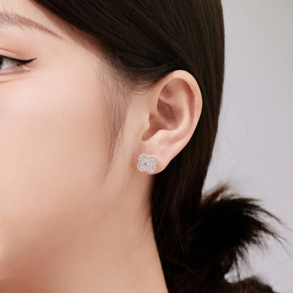[baslovejewels]Four Leaf Clover Fashion Earrings