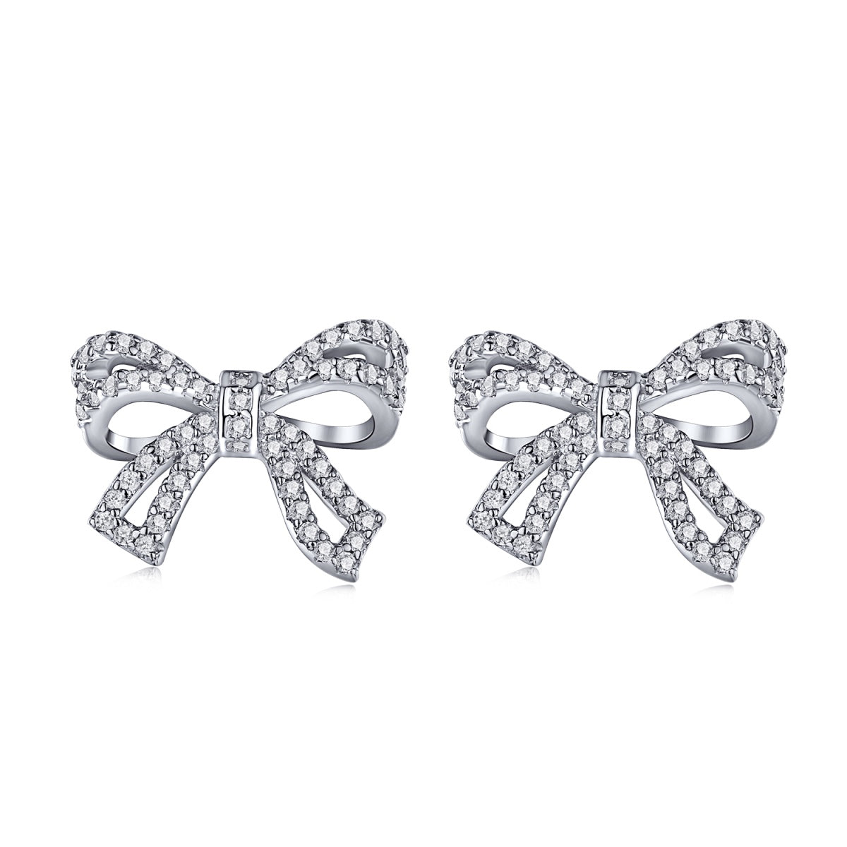 [baslovejewels]Dainty Bow Shape Earrings