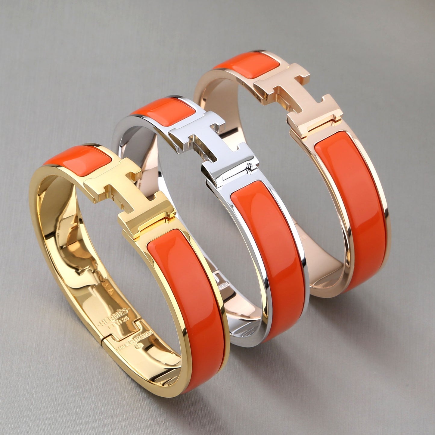 [Basjewels]H ORANGE BRACELET