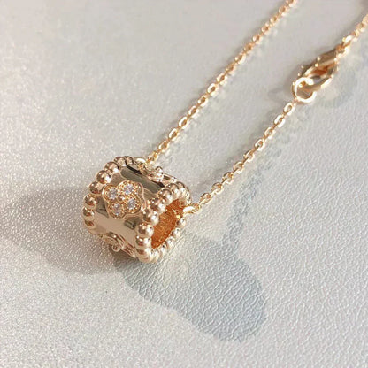 [Basjewels]PERLEE PEDANT NECKLACE GOLD / ROSE GOLD