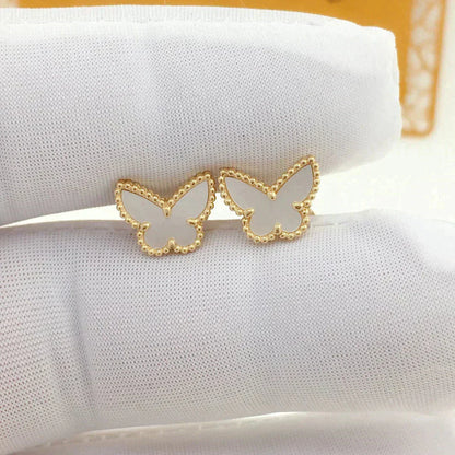 [Basjewels]SWEET BUTTERFLY MOP EARSTUDS