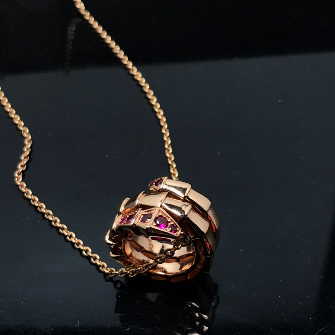 [Basjewels]SERPENTI PEDANT NECKLACE