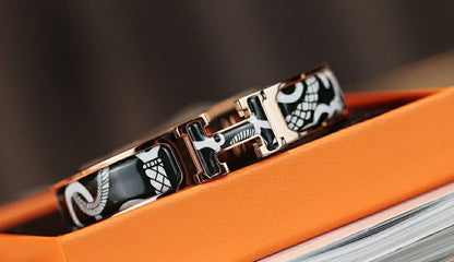[baslovejewels]H TARTAN BRACELET 12MM