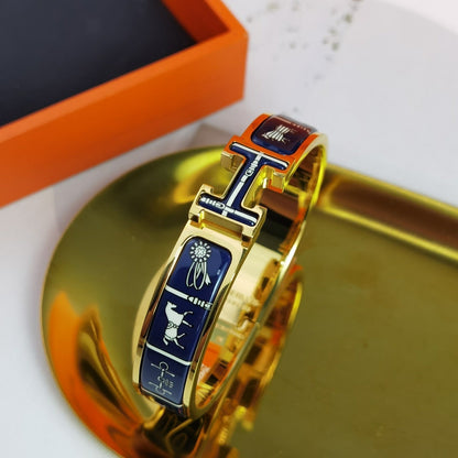 [baslovejewels]H COUVERTURES DARK BLUE BRACELET