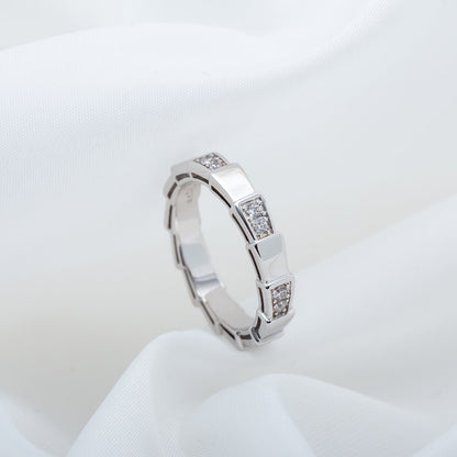 [Basjewels]SERPENTI RING SILVER  3MM