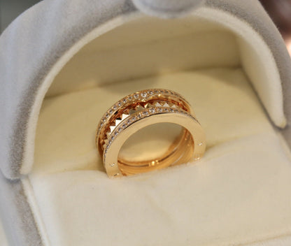 [Basjewels]ZERO 1 GOLD DIAMOND RING