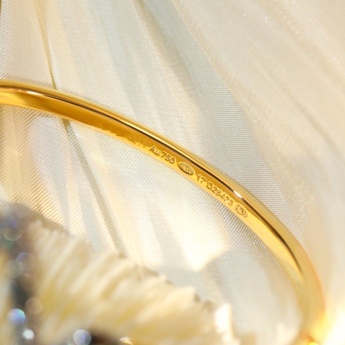 [baslovejewels]VOLTE UPSITE DOWN GOLD DIAMOND BRACELET
