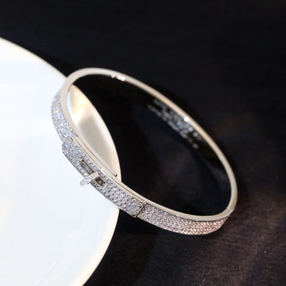 [baslovejewels]KELLY BRACELET DIAMOND PAVED