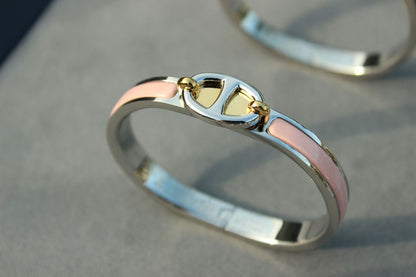 [baslovejewels]CLIC CHAINE SILVER BRACELET
