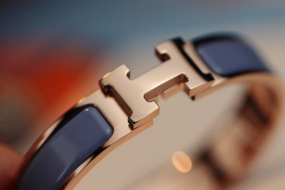 [baslovejewels]H BRACELET 12MM BLUE GRAY