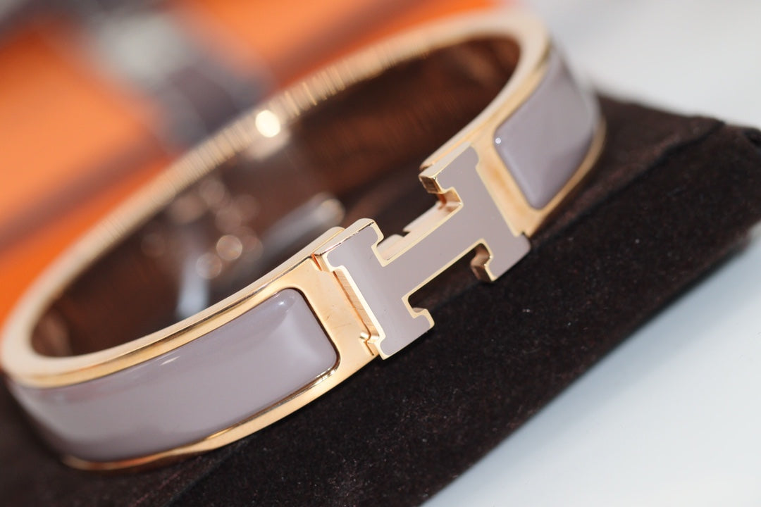 [baslovejewels]H BRACELET 12MM BROWN