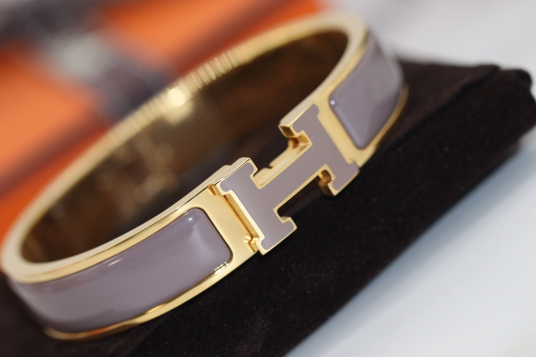 [baslovejewels]H BRACELET 12MM BROWN