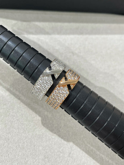[baslovejewels]LIENS EVIDENCE  DIAMOND PAVED RING