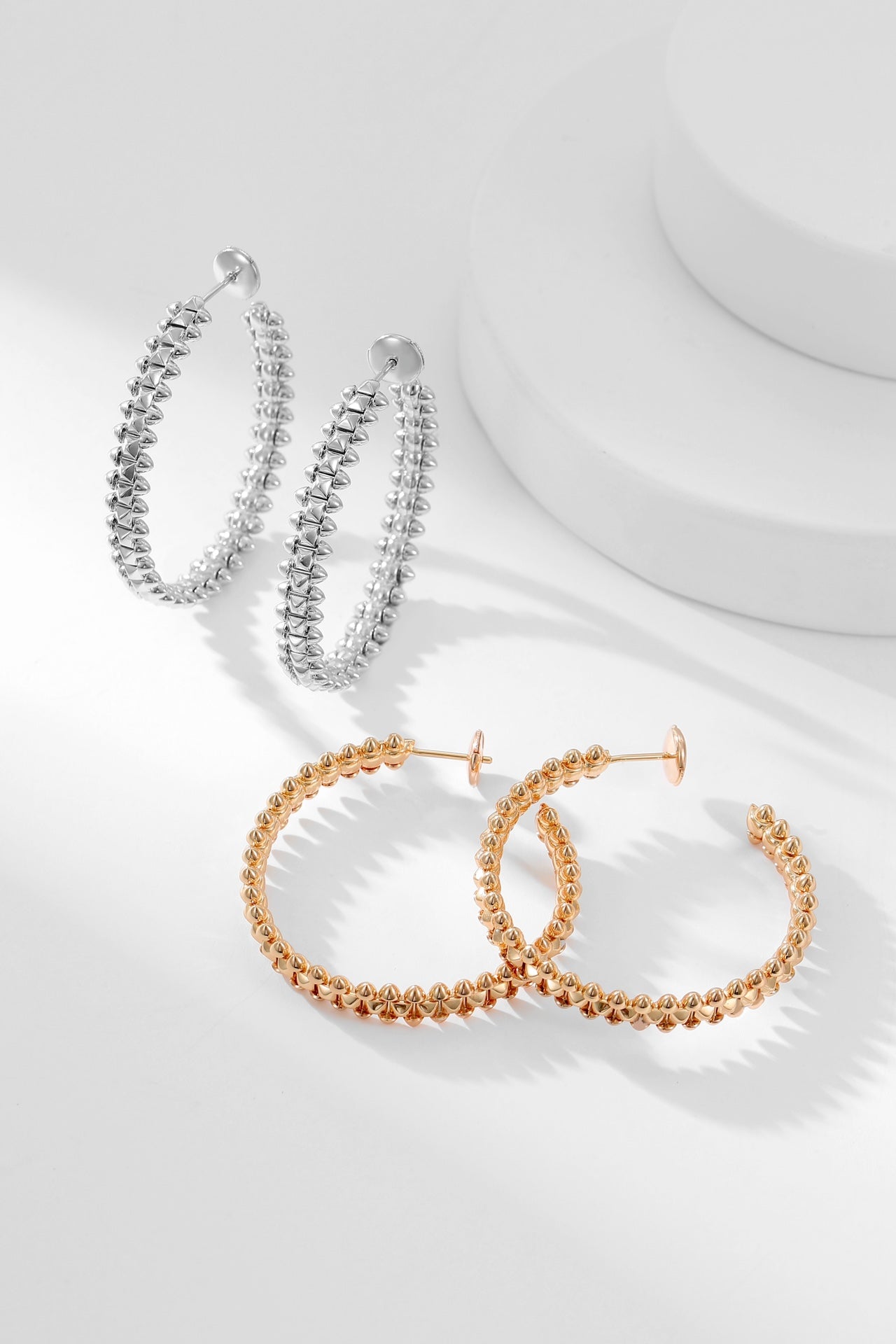 [baslovejewels]CLASH HOOP EARRINGS