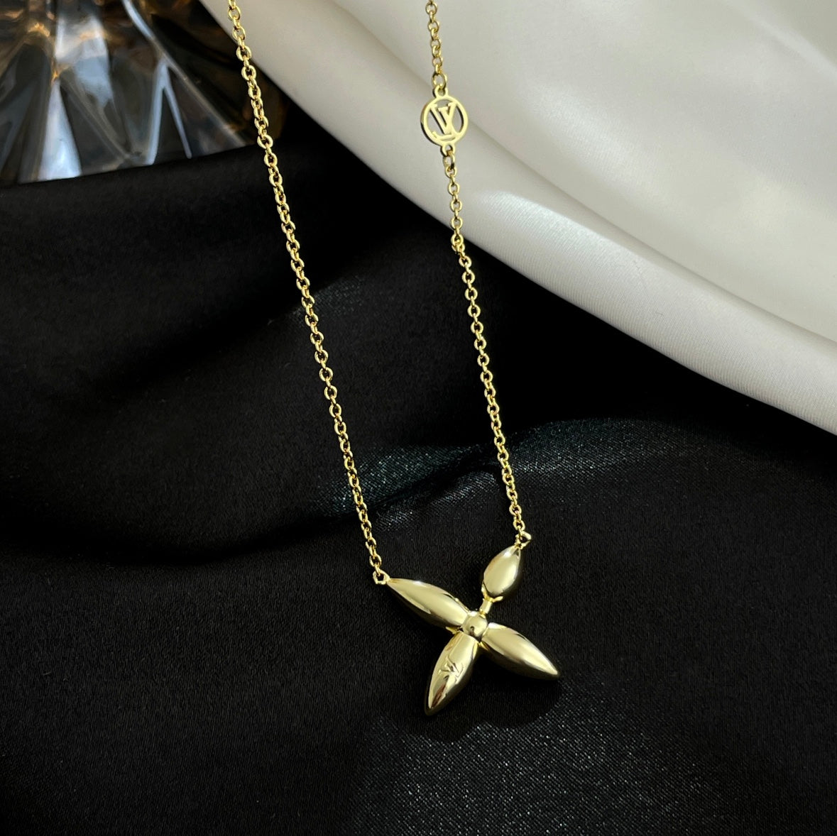 [Basjewels]LOUISETTE GOLD NECKLACE