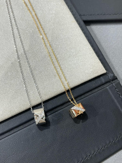 [Basjewels]LIENS EVIDENCE DIAMOND NECKLACE